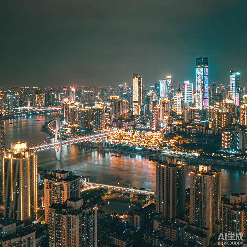 2025 央视春晚重庆分会场定制《重庆南岸春晚 AI 视频》