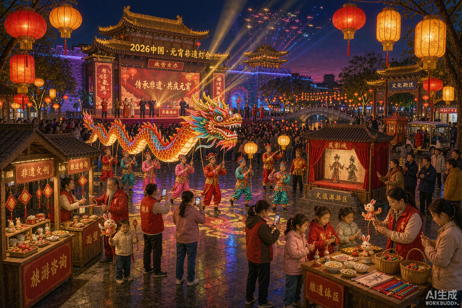 文旅非遗与政务节庆 AI 宣传片